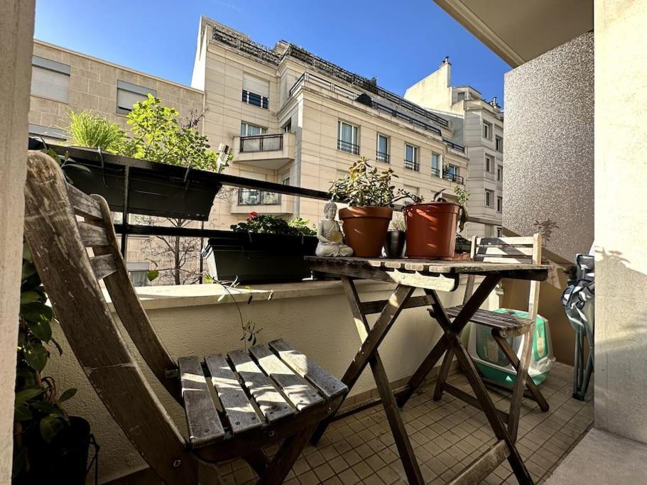 Appartement Lumineux Avec Balcon Λεβαλουά Περέ Εξωτερικό φωτογραφία